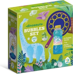 Dodo burbuļu pūšanas komplekts dinozauri 450 ml
