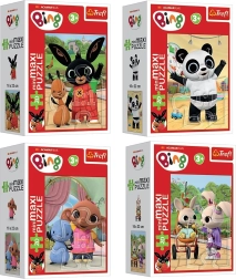 Mini maksi puzle 20 gab. BING – draugi, 4 motīvi