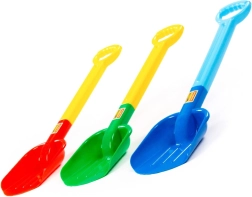 Liela plastmasas lāpstiņa bērniem smiltīm un pludmalei