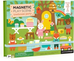Magnētiskā teātra komplekts Dzīvnieku māja Petit Collage