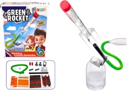 Ekoloģiska ūdens raķete ar saspiestu gaisu – zinātniski eksperimenti bērniem (23 detaļas)