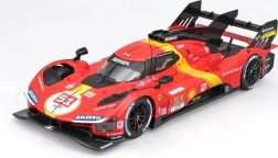 Saliekamais modelis Bburago 1:24 Ferrari Racing 499P LMH 2023 – 24h Le Mans uzvarētājs