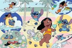 Puzzle LILO UN STITCH – Sticha noteikumi, 160 gabaliņu