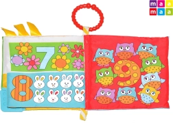 Auduma grāmatiņa zīdaiņiem 15 × 15 cm