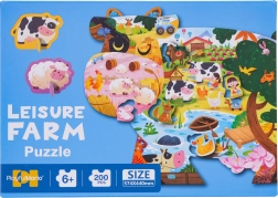 Puzzle komplekts 200 gabaliņu – ferma