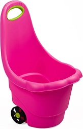 Bērnu daudzfunkcionālie ratiņi Bayo Sedmikrāska 60 cm – rozā