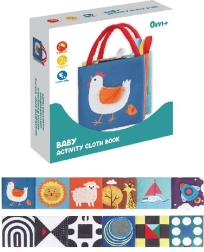 Sensorā grāmatiņa pašiem mazākajiem – kontrastaini attēli un aktivitātes