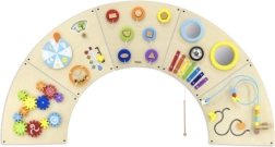 Viga Montessori sienas manipulāciju tabule – sensorais loks