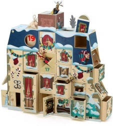 Vilac koka adventes kalendāra namiņš