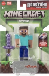 Minecraft figūriņa Stīvs ar piederumiem, 8 cm