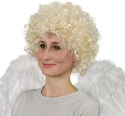 Īsa eņģeļa parūka ar cirtām