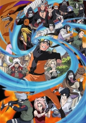 Puzle Premium Plus NARUTO SHIPPUDEN 1000 detaļu