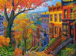 Autumn City puzzle 3000 pieces