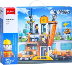 Sluban Metropolis Glābēju komandcentra būvkomplekts