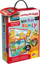 LISCIANI Ievietošanas spēle BOX PLAY FAMILY – mazuļi