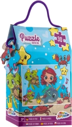 Puzle Jūras nāriņa 30 gabaliņu 29 × 18 cm