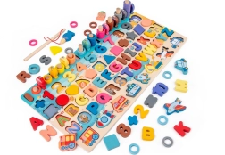 2Kids Izglītojošā multifunkcionālā dēlīte 6 vienā