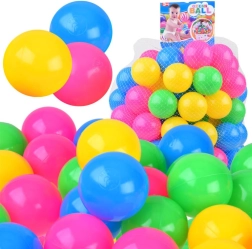 Krāsainas bumbiņas baseinam 6,5 cm 100 gab.