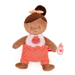 Doudou Jolijou lellīte 18 cm oranža