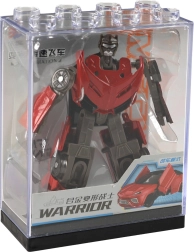 Transformējams autorobots no metāla un plastmasas 9 cm