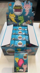 Augošā ola ar aksolotli, 6,5 cm