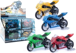 Metāla sacīkšu motocikls 11 cm