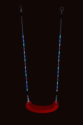 2Kids Toys bērnu plastmasas izgaismota šūpoles – sarkana