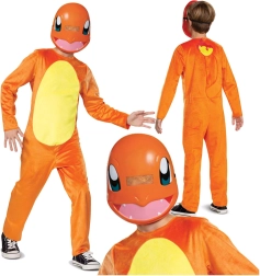 Bērnu Pokémon Charmander kigurumi kostīms – Augums 127–136 cm