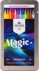 Mākslinieku krāsainie zīmuļi Progresso Magic