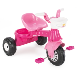 Trīsritenis Daisy rozā bērniem