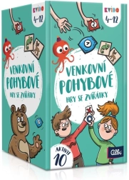 Kvīdo āra kustību spēles ar krāsām