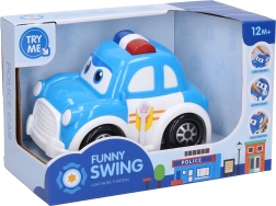 Policijas auto ar efektiem 15 cm