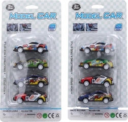 Automašīnu komplekts 6,5 cm – 4 gabali