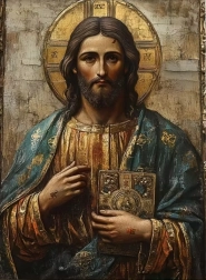Dimanta gleznošana Jēzus Kristus 30 × 40 cm
