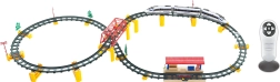 RC train with remote control and railway track 146 × 64 cm