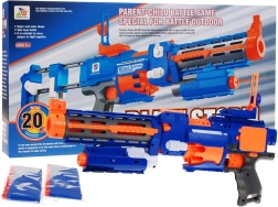 Blaze Storm elektriskais putu blasters 2-in-1 ar laidi, lāzeri un 20 šāviņiem (8+)