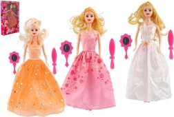 Leļļu meitene ar kustīgām locītavām un aksesuāriem