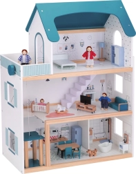 Leļļu māja Barbora ar piederumiem