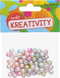 Krāsainas pērļu krellītes 20 g