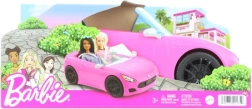 Barbie rozā kabriolets