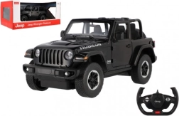 RC auto JEEP Wrangler Rubicon 1:14 melns no Rastar