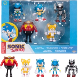 Sonic the Hedgehog klasiskā figūriņu kolekcija, 5 gab., 6 cm