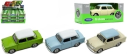 Welly metāla Trabant modelis 1:60, 7 cm, brīvgaita, krāsu mikss