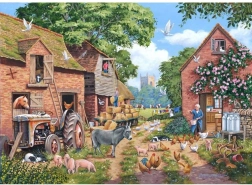 House of Puzzles puzle “Asāk fokusā – ferma” 1000 gabaliņi