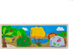 Bigjigs Toys sensorās džungļu puzles