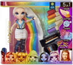 Rainbow High Hair Studio – frizētavas studija ar modes lelli un mainīgām matu krāsām