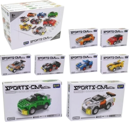 Sports Car Freewheel Building Set, 55–62 Pieces - 1 Piece