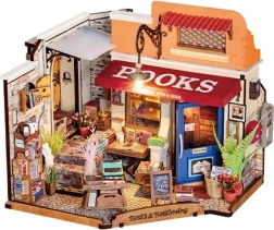 Rolife DIY 3D koka puzle Stūra grāmatnīca