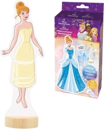 Magnetic Dress-Up with Coloring Book DISNEY Princesses