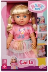 BABY born Carla doll with hairdressing accessories, 43 cm